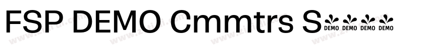 FSP DEMO Cmmtrs S字体转换 FSP DEMO Cmmtrs S字体转换